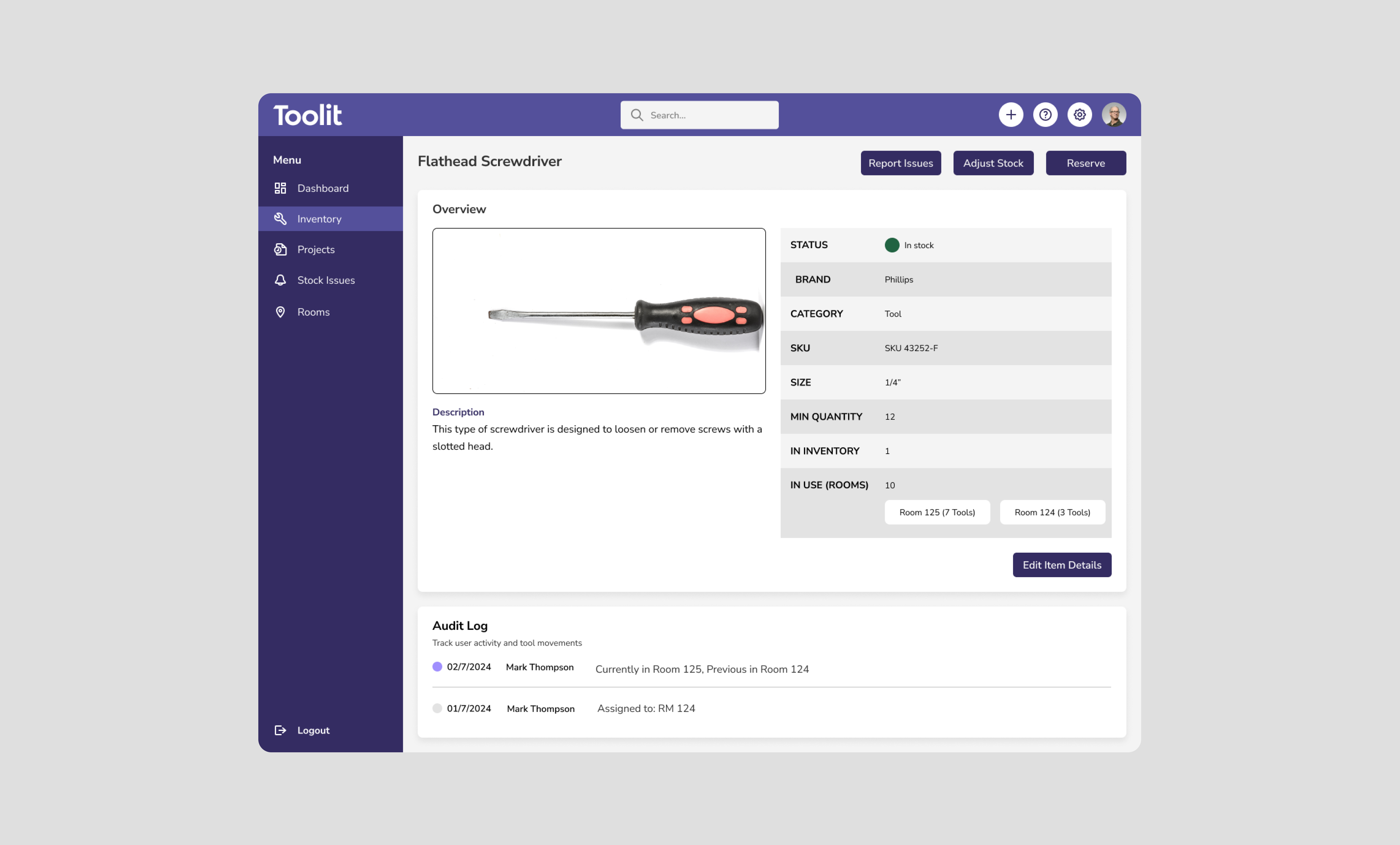 Main Features Toolit